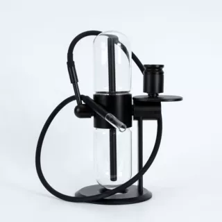 跨境热卖新款黑色重力水烟壶 360° 旋转 gravity hookah 水烟