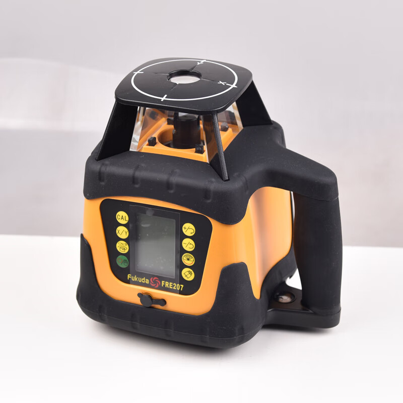 Fukuda福田激光扫平仪旋转FRE207直径500米超平仪数显接收器 绿光