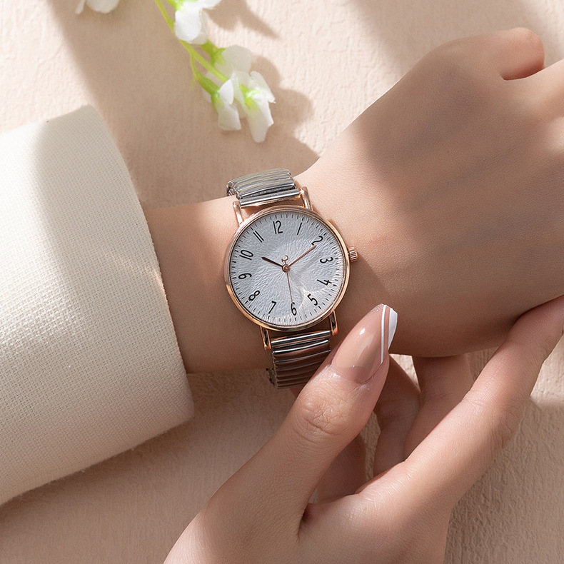 Ordinary Glass Mirror Material Streetwear Geometric Quartz Watch Women's Watches