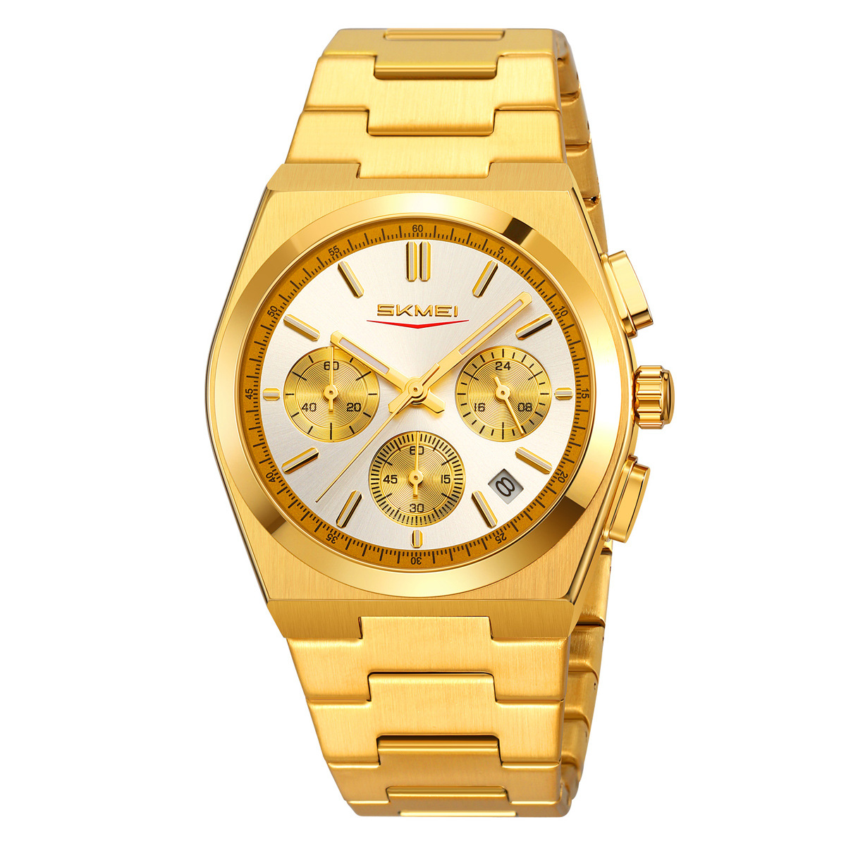 Gold Shell Silver Face