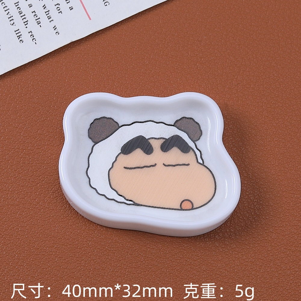 Pequeño plato nuevo de dibujos animados - panda