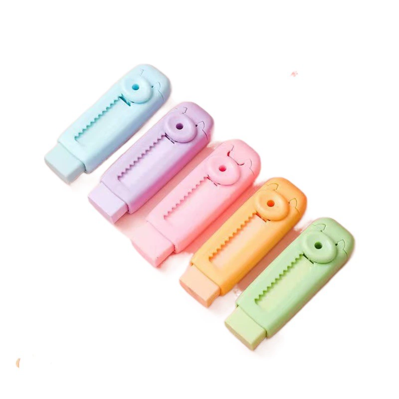 [Производитель производства] Двухтактный ластик, пуш-ластик не шлак, выдвижной ластик, ластик для учеников начальной школы