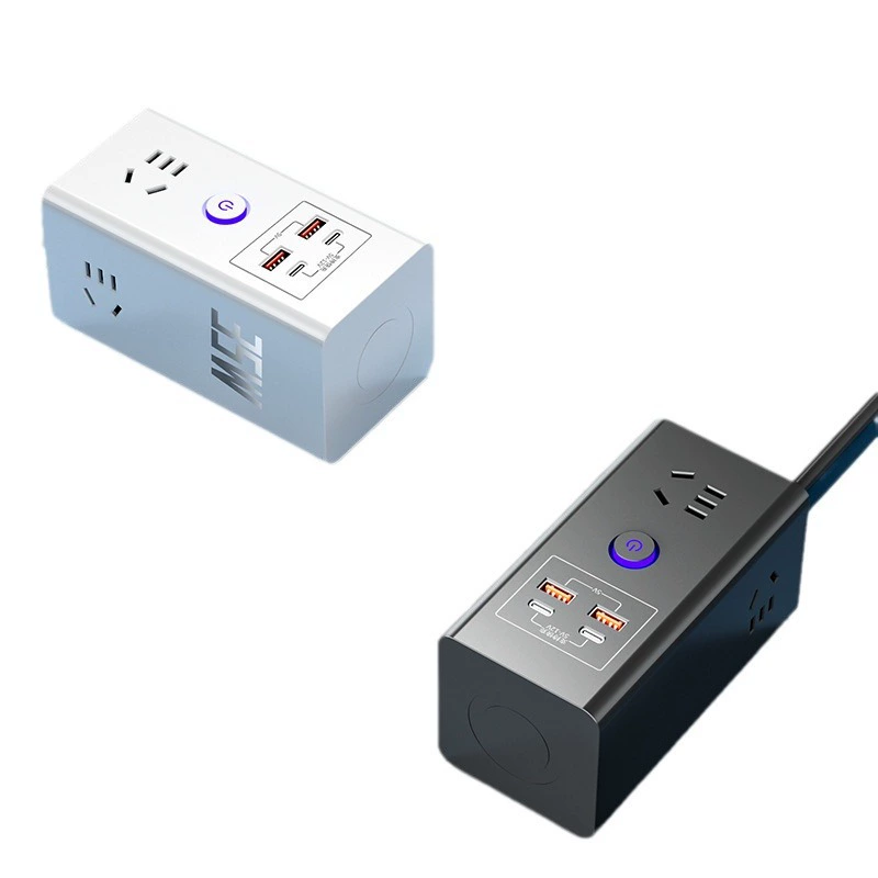 Многофункциональная беспроводная зарядная розетка с USB и быстрым зарядом — настенная панель с розетками для дома и общежития, креативная плата для проводки