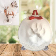 越境白ペット足印泥猫犬足爪DIY印泥義烏小商品ペット記念用品