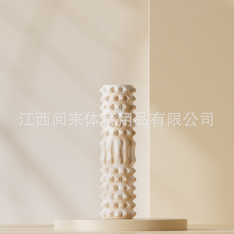 【新しい色系】泡軸初心者筋肉リラックス痩せ下腿神器プロヨガ柱フィットネス器材|undefined