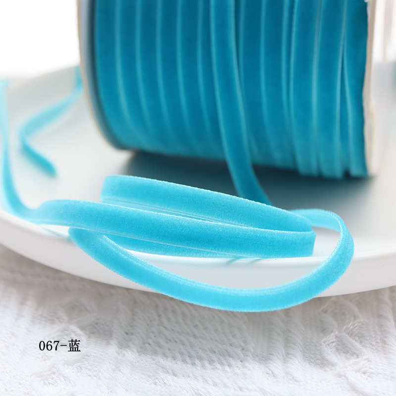 1cm/0,6 cm cinta de terciopelo de color cinta de cisne cinta de bricolaje material hecho a mano cinta cinta cinta decorativa