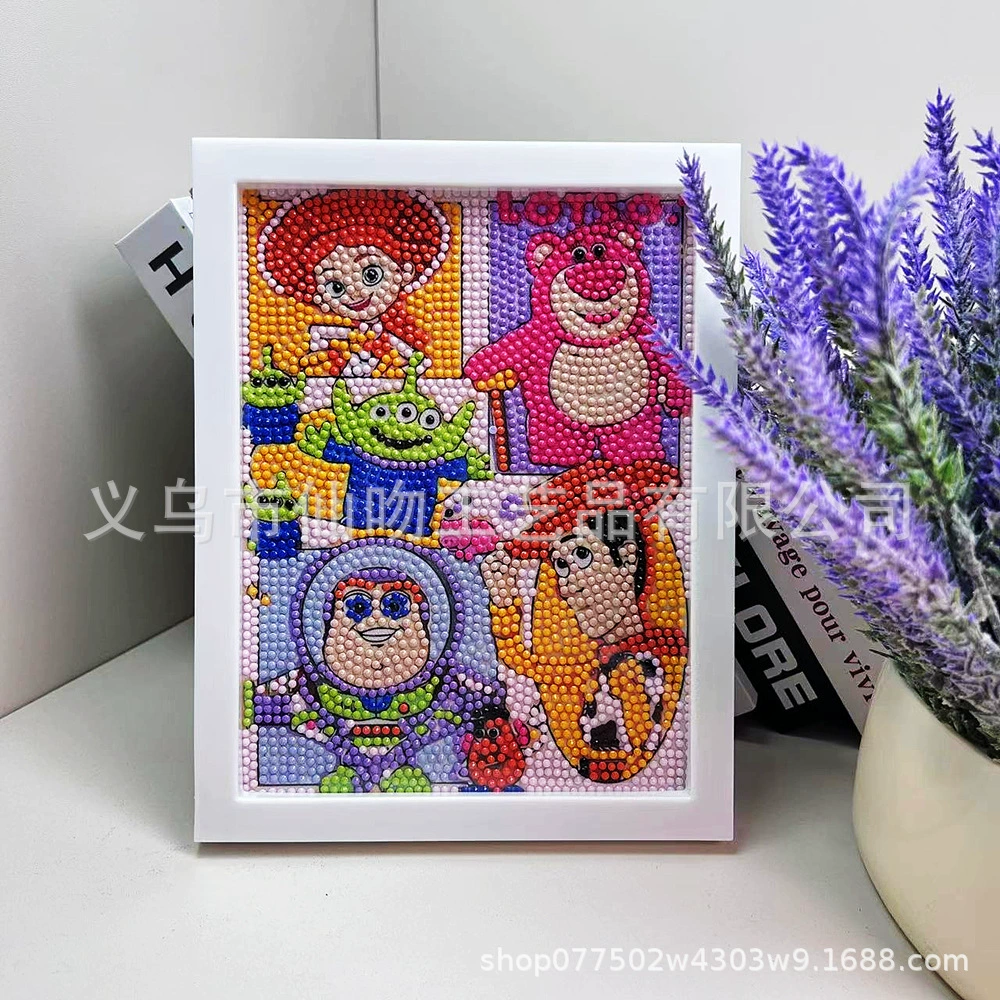 Набор для алмазной живописи Sanrio Kuromi, 17×22 см пластиковая рамка, набор для творчества DIY для детей