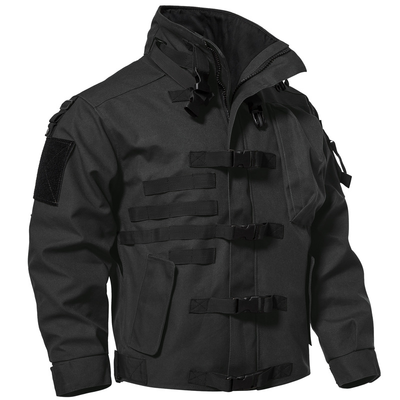 Mark 2 Motorcycle Tactical Mobile High Energy Jacket Men's Jacket Black Tactical Jacket Outdoor Army Fan Jacket
