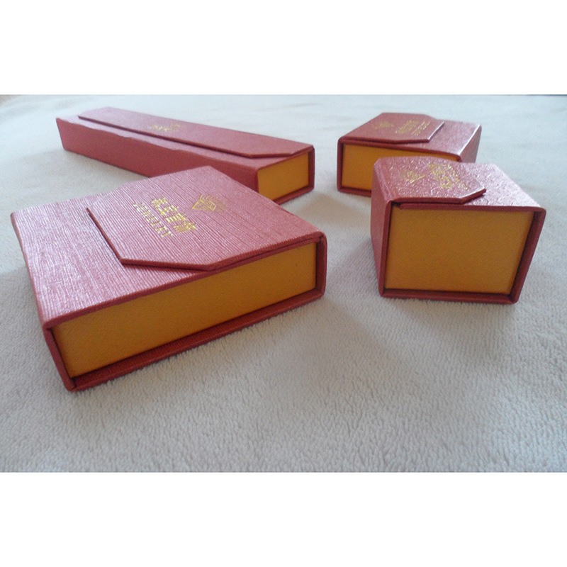 珠宝首饰包装盒开窗纸盒金银玉器戒指吊坠手镯项链盒定制批发