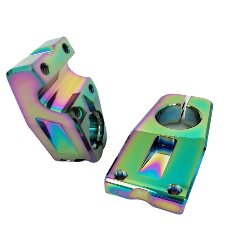 电镀七彩色加工 铝合金PVD真空电镀彩色  真空镀钛金