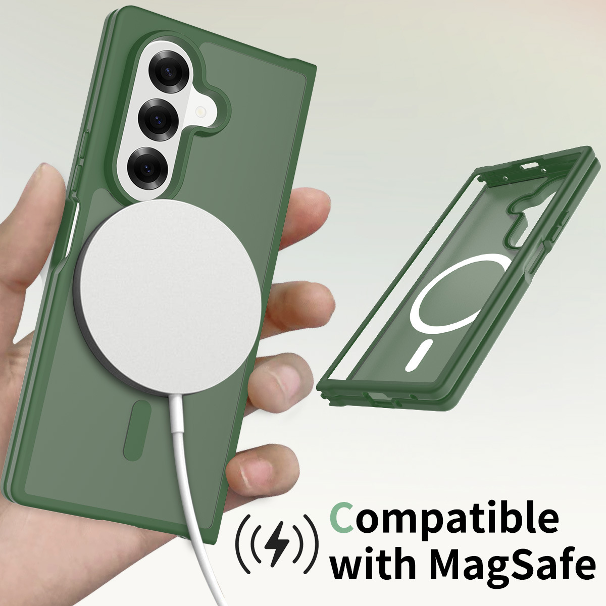 La nueva funda protectora todo incluido dos en uno para teléfono móvil con sensor de piel fina SAM S25 edge