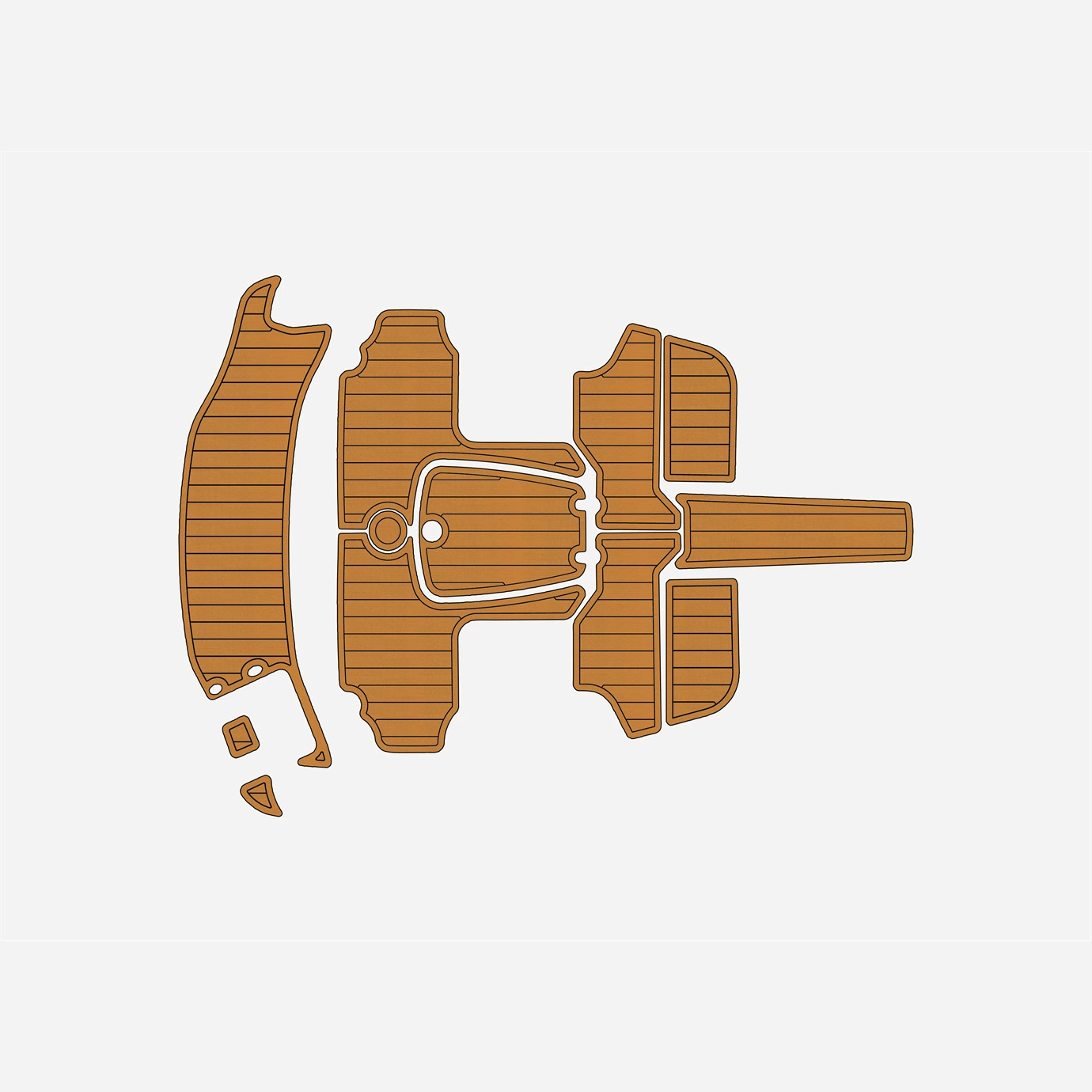 2016 TAHOE 400TS EVA Морской коврик из искусственного тикового дерева Пенопластовый пол