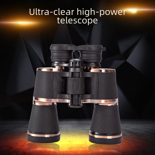 20x50 Binoculars: Outdoor Travel Gear with High Magnification, Ultra-High Definition, Blue-Light Optics, and Manual Focusing—Featuring Multi-Coated Lenses