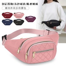韩版多用腰包少女街头潮胸包新款牛津布收银包户外休闲旅行收纳包