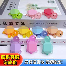 仿真夜光立体可爱小乌龟大海龟树脂配件汽车装饰物微景观鱼缸摆件