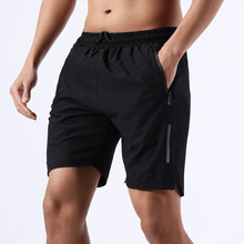2021夏季运动跑步短裤男士健身休闲五分裤透气速干宽松大码训练裤