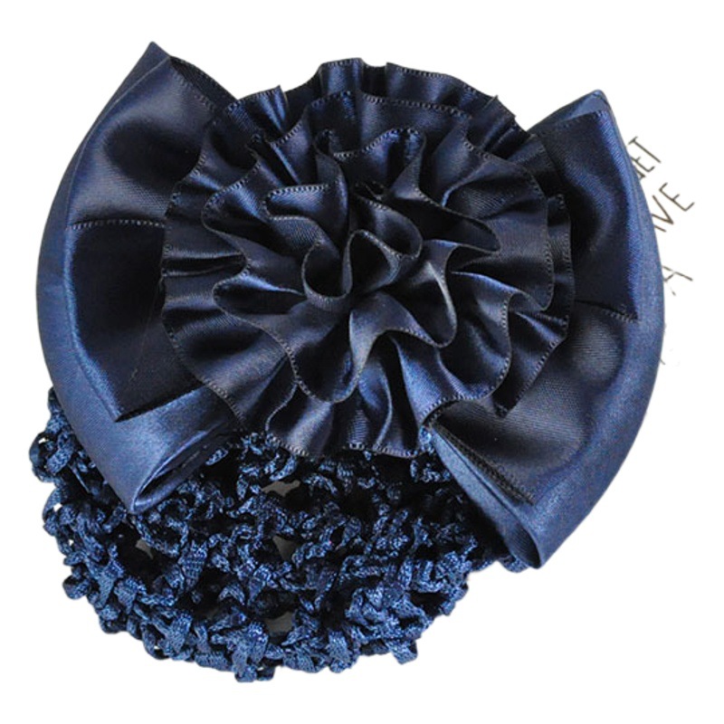 Nurse Temperament Phnom Penh Head Flower Hotel Staff Stewardess Hairpin Telecom Work Hairnet Career Middle-aged Lady Headwear