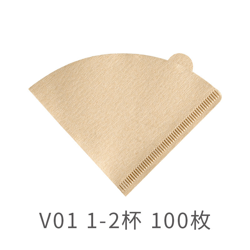 家庭用コーヒーろ紙v60ろかろ紙ドリップ式テーパー繊維原パドル漂白ろ紙ケーキカップ|undefined