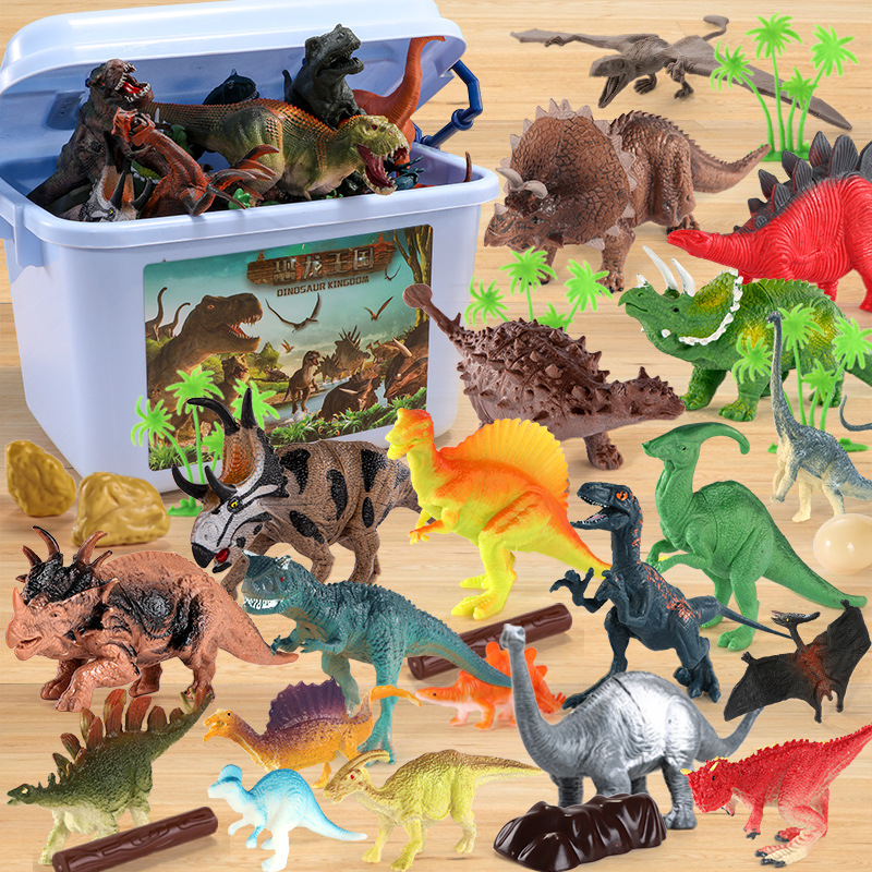 恐龍玩具仿真動物模型全套套裝霸王龍3-56歲兒童生日禮物男孩女孩