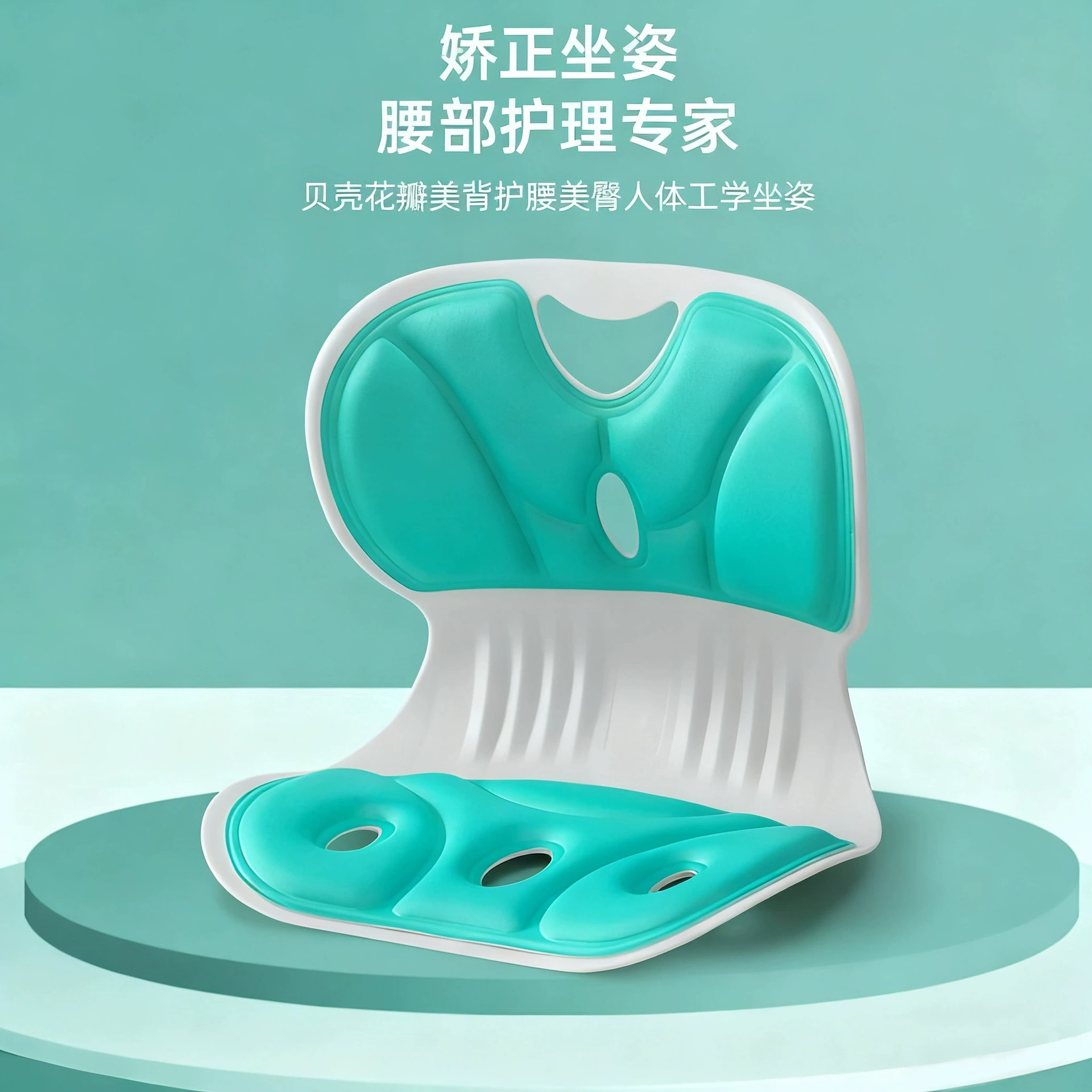 Подушка для поясничной поддержки для студентов и детей, интегрированная подушка для сиденья и спинки для длительного сидения, удобная подушка для офисной поясничной поддержки в подарок.