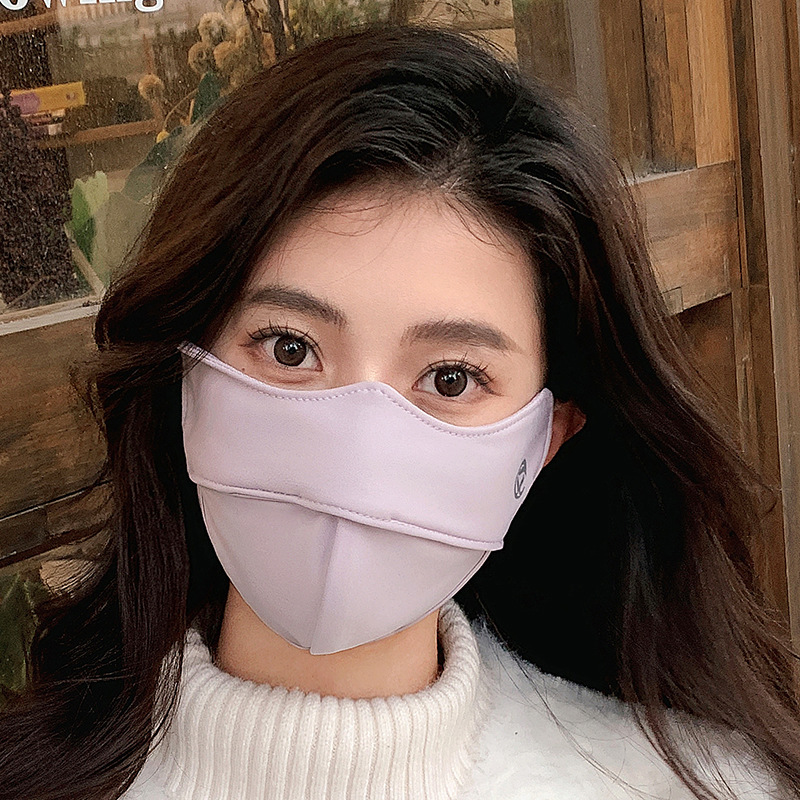 2025秋冬女性用暖かいマスク、5D立体目の保護、ベルベットの柔らかいフィッシュボーン、高見えする防寒サイクリングマスク|undefined