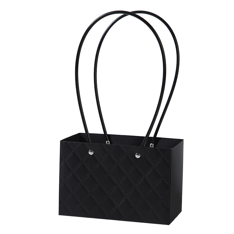 Bolsa de macarrones, bolsa de aperitivos, bolsa para arreglos florales de gelatina, bolsa con relieve estéreo, bolsa cuadrada trapezoidal para regalos de cumpleaños y festivos