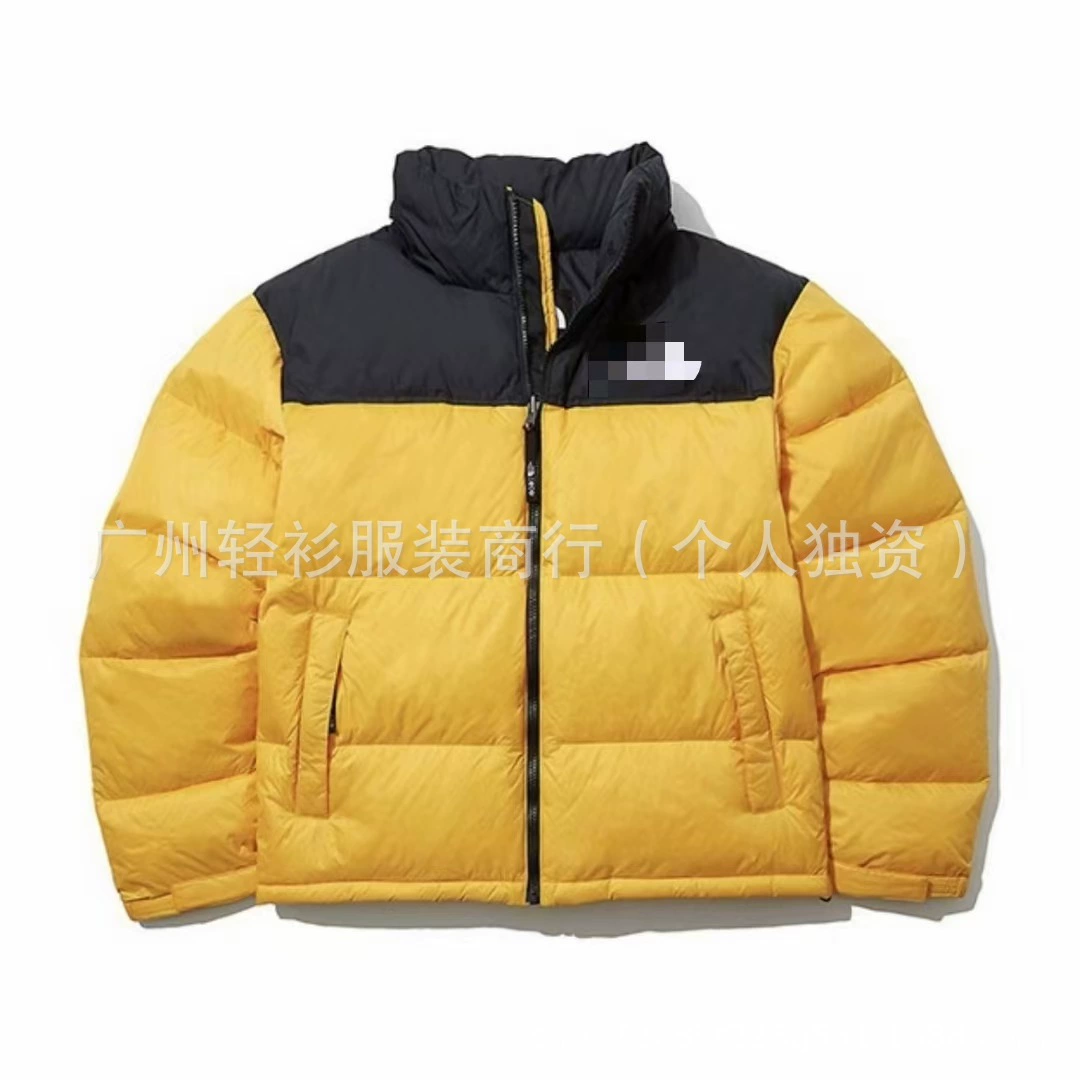 Классическая хлопковая куртка 1996 года для мужчин и женщин, зимнее свободное пальто с воротником-стойкой и толстой вышивкой из высококачественного хлопка.