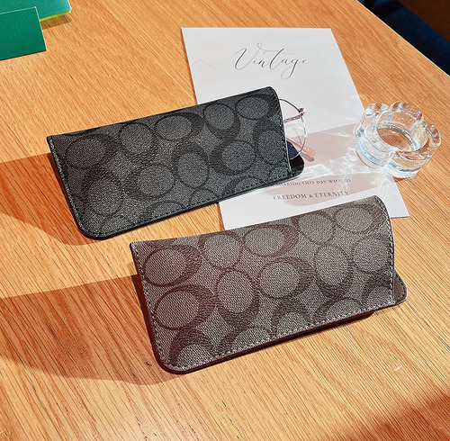 Minimalist Retro Camellia Eyeglass Case Universal Prescription Glasses Protection Cover Sunglasses Storage Bag Portable Eyeglass Box