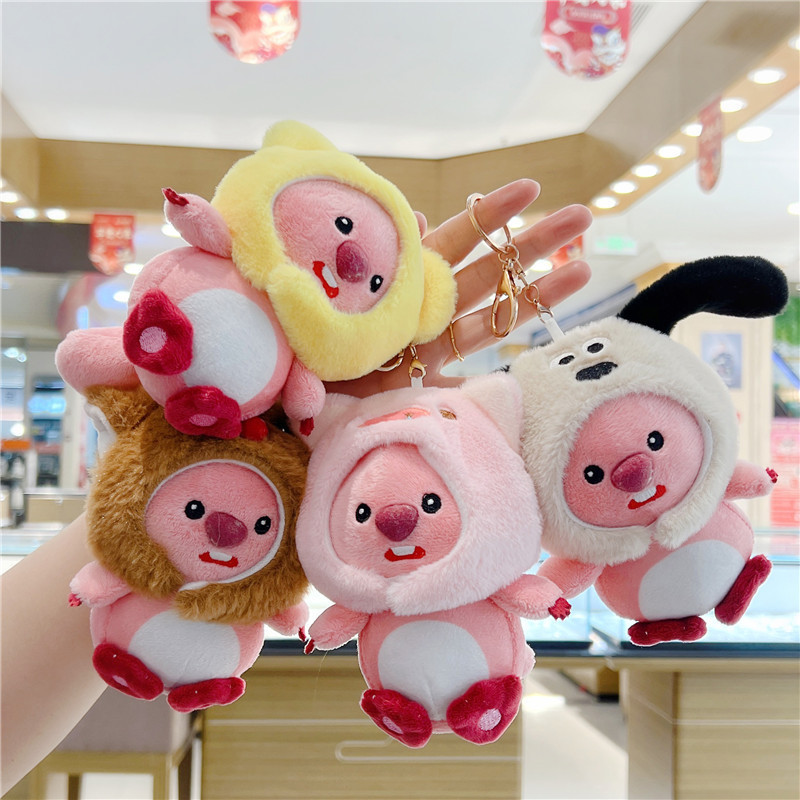 かわいいビーバールビー人形人形ペンダントバッグ人形キーホルダーおもちゃぬいぐるみかわいいギフト卸売|undefined