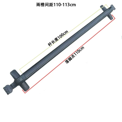 Load-Bearing Free of Charge, Roof rack - black-one-price-e-style-110-114-no-punching-required
