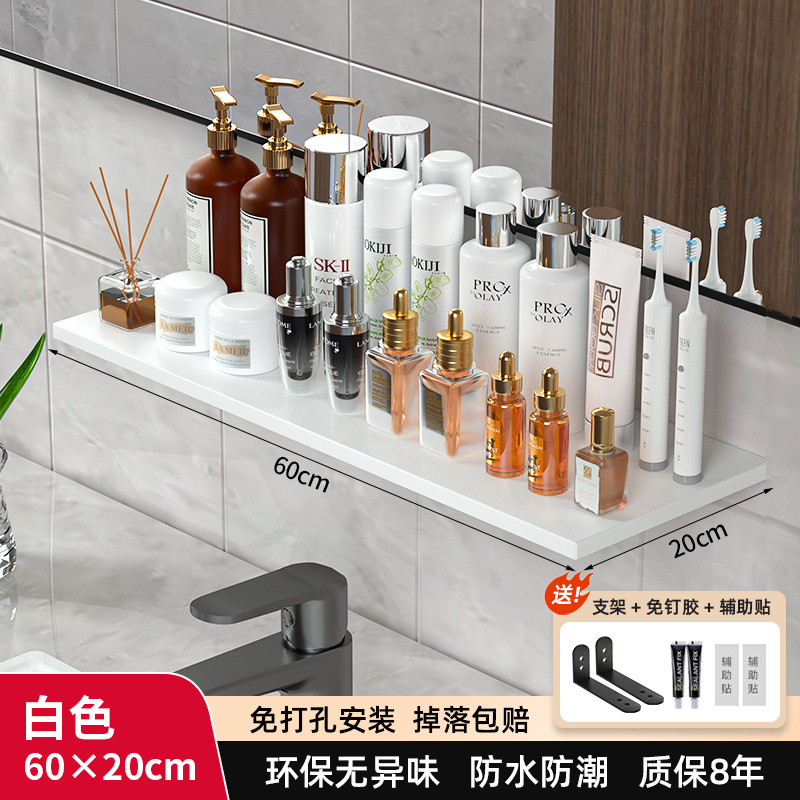 Espejo frontal almacenamiento rack nogal baño cocina almacenamiento rack madera maciza partición pared colgante rack