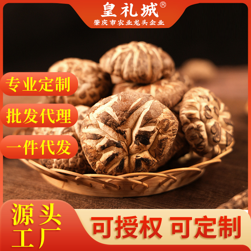 Zhaoqing specialty Special purchases for the Spring Festival Gifts Share Mushrooms 200g Mushroom Grain packing mushrooms