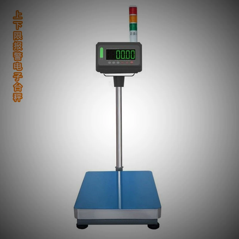 Электронная настольная шкала с трехцветным звуком и светом верхнего и нижнего пределов сигнализации