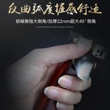 Металлическая мощная олимпийская рогатка из нержавеющей стали с плоскими резинками