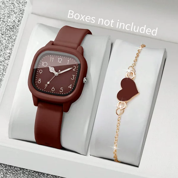 Cross-Border Popular Watches with High Aesthetic Value, Digital Watches for Students, Korean Style, Light Luxury, Sporty, Fashionable Women's Models, Direct from the Factory