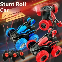 跨境四通无线遥控电动赛车儿童手柄遥控玩具发光户外模型批发