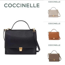 贵货供货COCCINELLE可奇奈尔Fran大小号简约通勤医生包斜挎手真皮