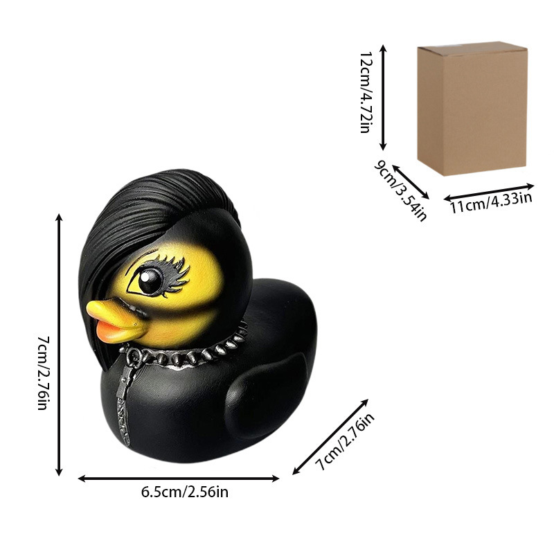 Duckieville Duck Satan Duck Punk Duck Death Rock Duck Valentina Duck Duck Gótico Girl