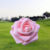 Simulation bubble PE rose head handmade rose fake flowers bride holding bouquet material light skewers accessories flower