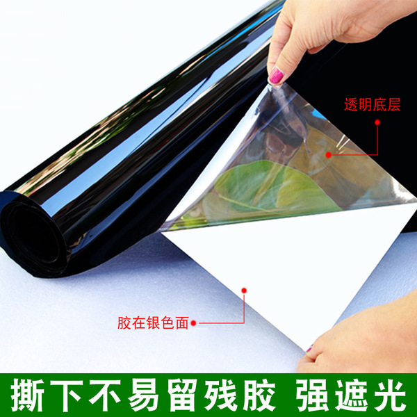 Factory direct sales inner black outer silver building insulation…