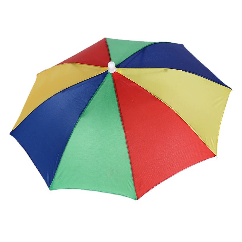 Зонтик шляпа с зонтиком шляпа с двойным верхом зонтик зонтик зонтик на открытом воздухе Рыбалка ветрозащитный зонтик шляпа