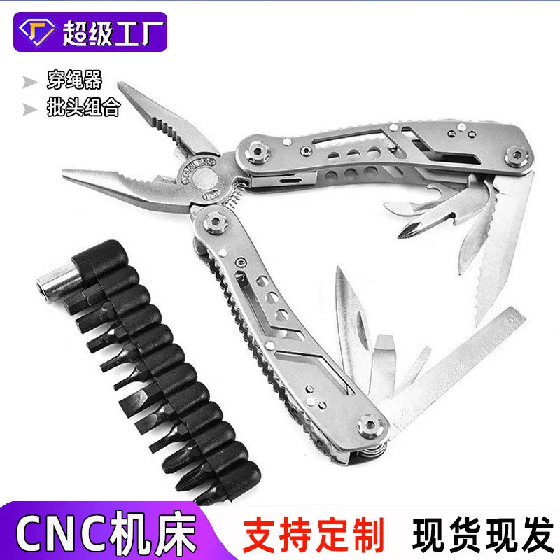 Комбинированный инструмент для кемпинга на открытом воздухе, Складные многоцелевые плоскогубцы, портативный универсальный аварийный инструмент, плоскогубцы для ножей
