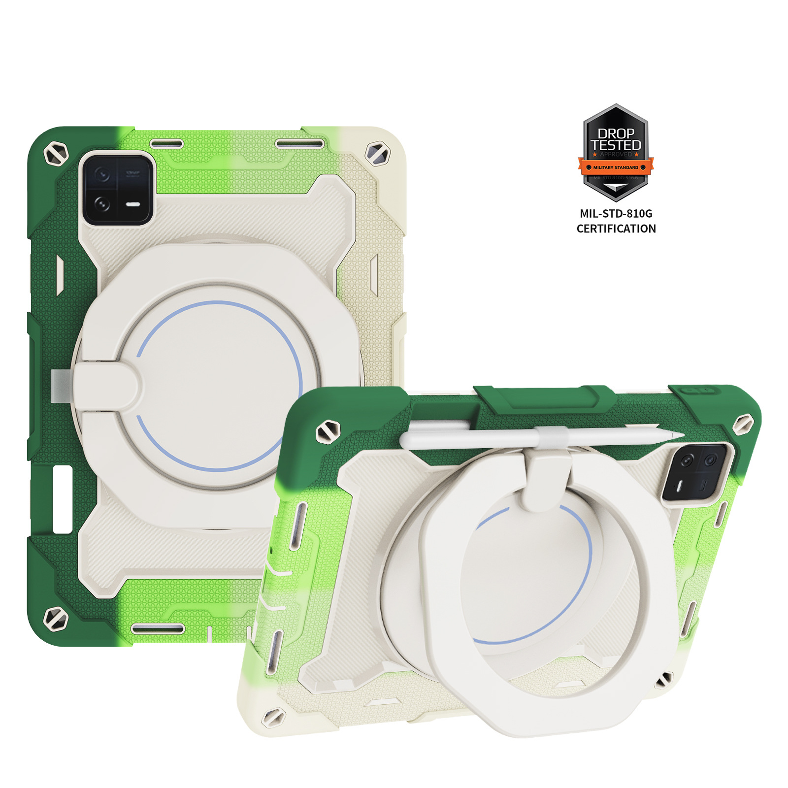 Suitable for Xiaomi 7 Tablet PC Case Pro7 Bracelet Rotating Bracket 2024 Silicone All-inclusive Three-proof Protective Case
