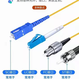 光纤跳线;光纤连接器;光缆接头盒