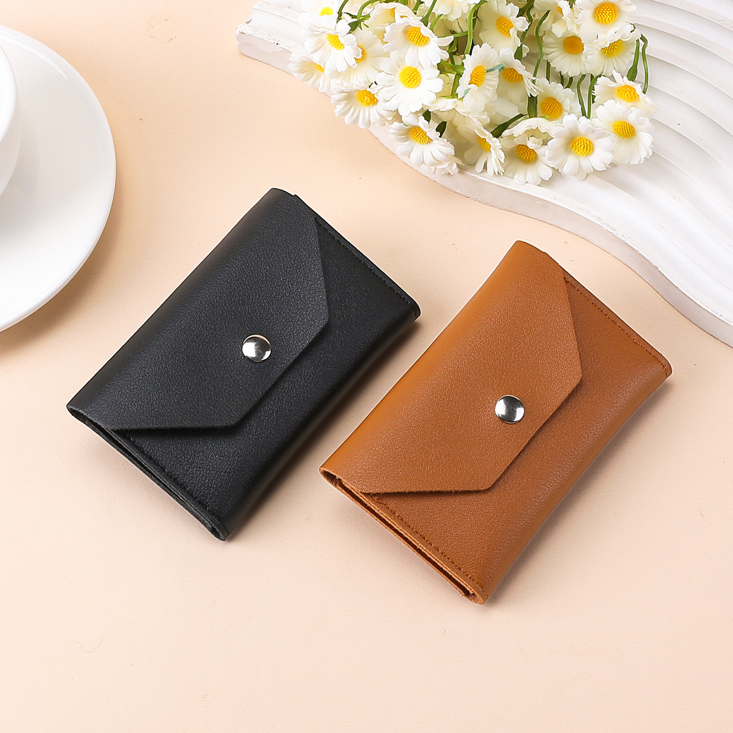 Fábrica directa bolsa de cambio bolsa de llaves de ocio bolsa de moda coreana para mujeres monedas corta bolsa de mujer impermeable