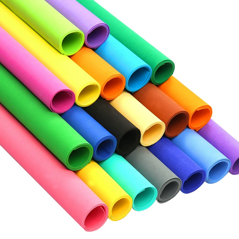 Детский поделки ручной работы оригами цветная поролоновая бумага 10 цветов EVA губчатая бумага Мудрость Дерево материал для резки бумаги 10 упаковок