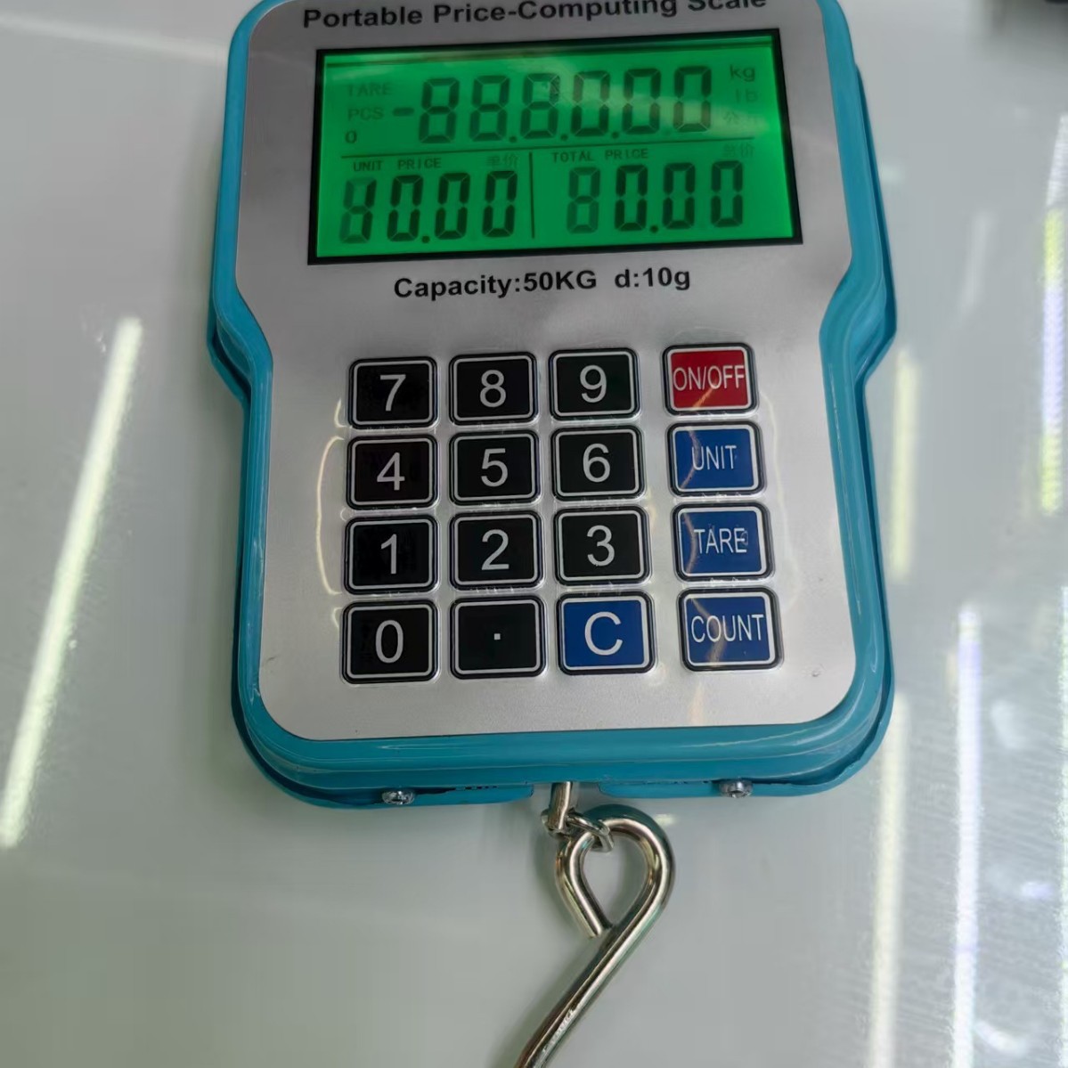 2025 báscula electrónica 50kg con función de valoración báscula electrónica de valoración de precisión báscula electrónica de valoración de mano báscula electrónica de valoración