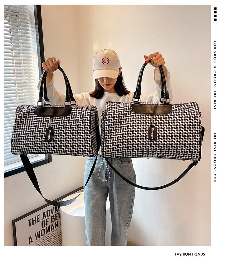 Reisetaschen für kurze Strecken, Geschäftsreisen, große Kapazität, Pendler-Reisetasche, leichte Aufbewahrungstasche, Reisegepäcktasche, Fitnesstasche, Aufbewahrungs-Wartetasche_voghion.com