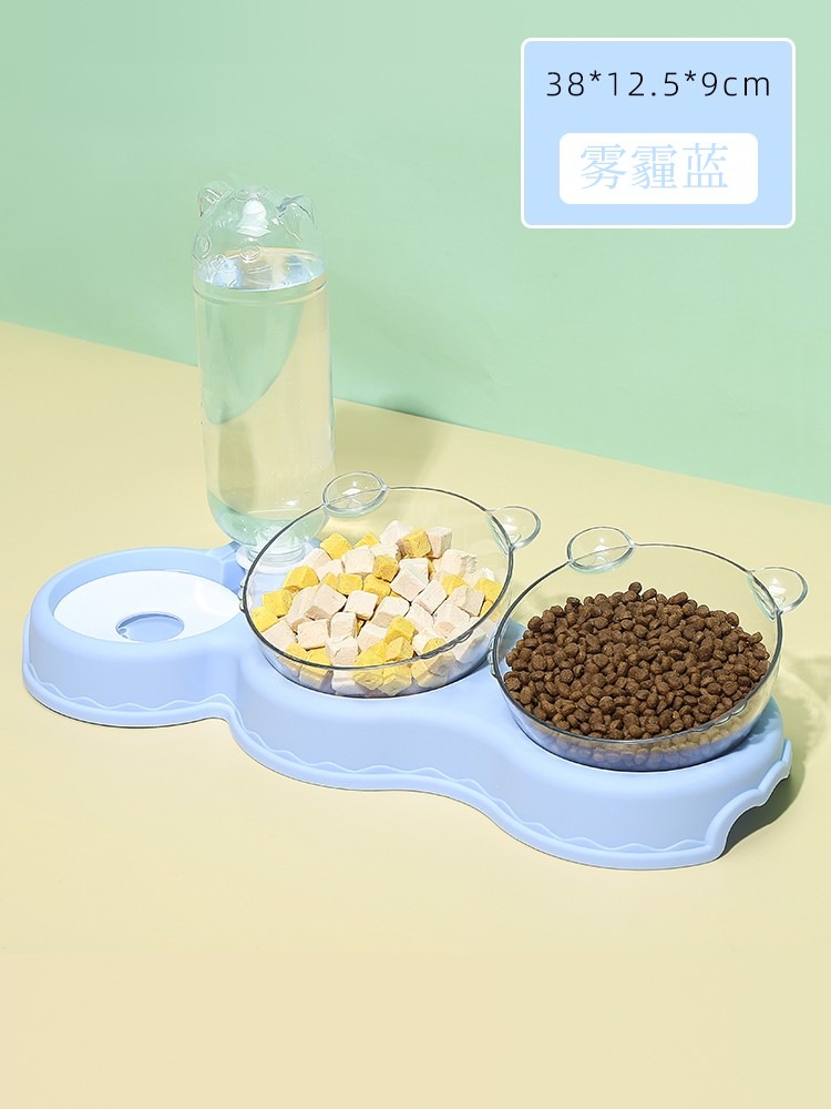 고양이귀 스타일 헤이즈 블루 [간식+음식+물]