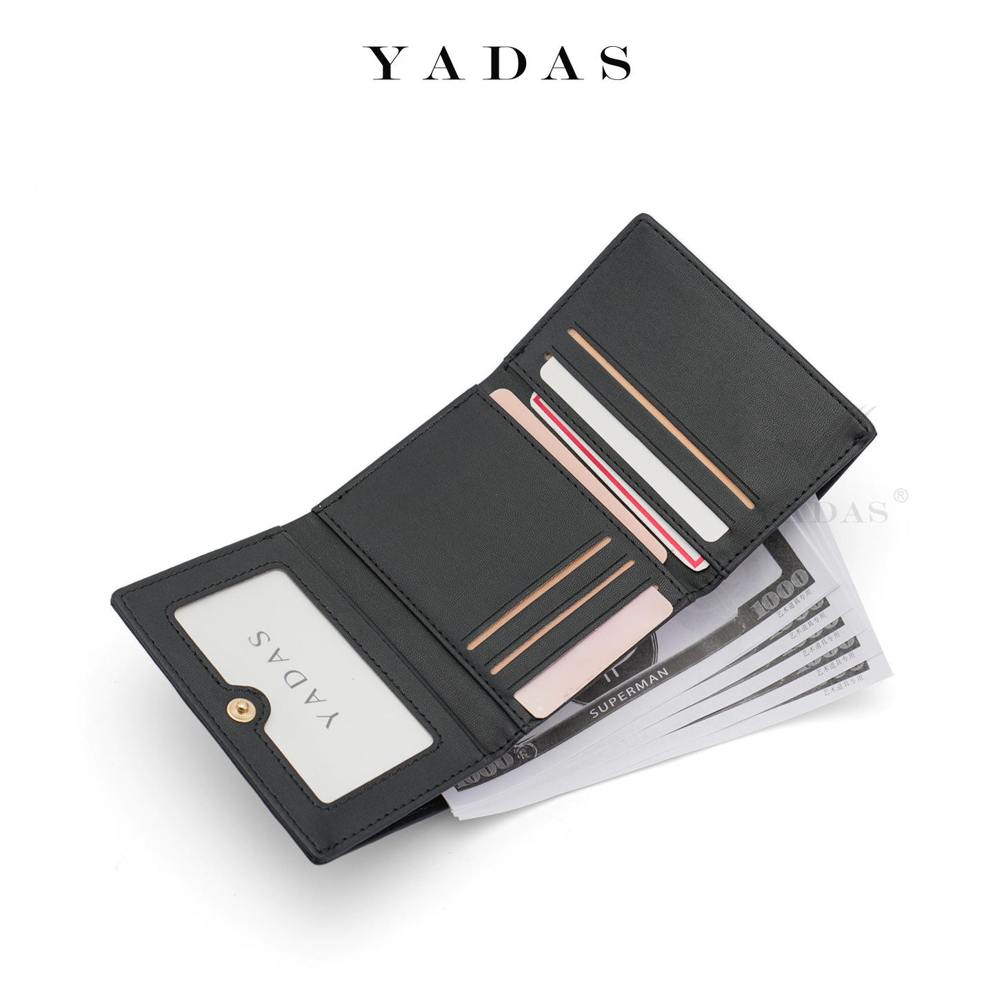 YADAS nueva billetera simple para mujeres corta delgada y pequeña billetera plegable de estudiantes nueva linda bolsa de nicho